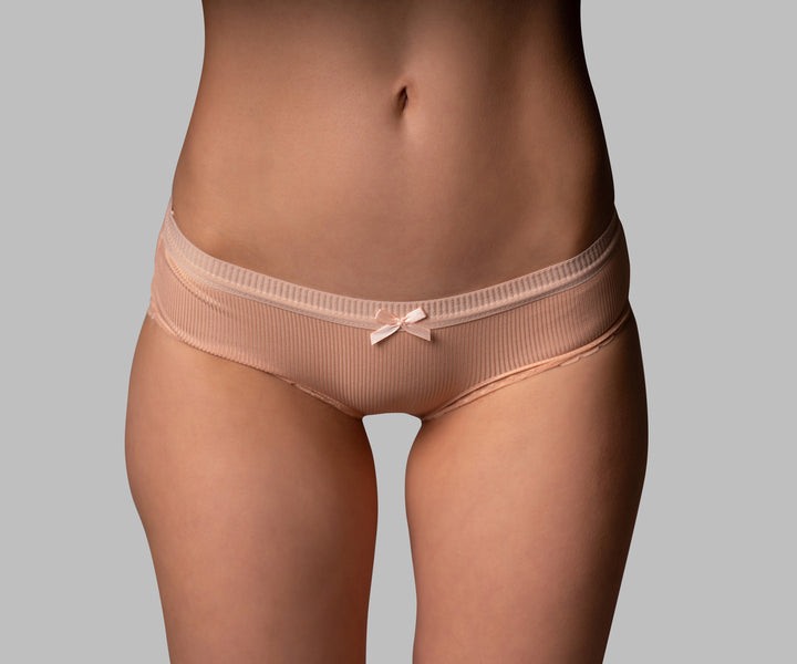 Essence of Elegance Ribbed Cotton Briefs