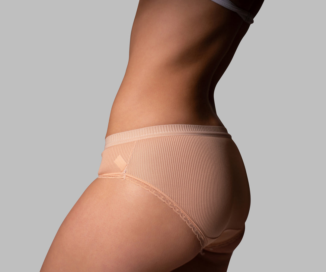 Essence of Elegance Ribbed Cotton Briefs