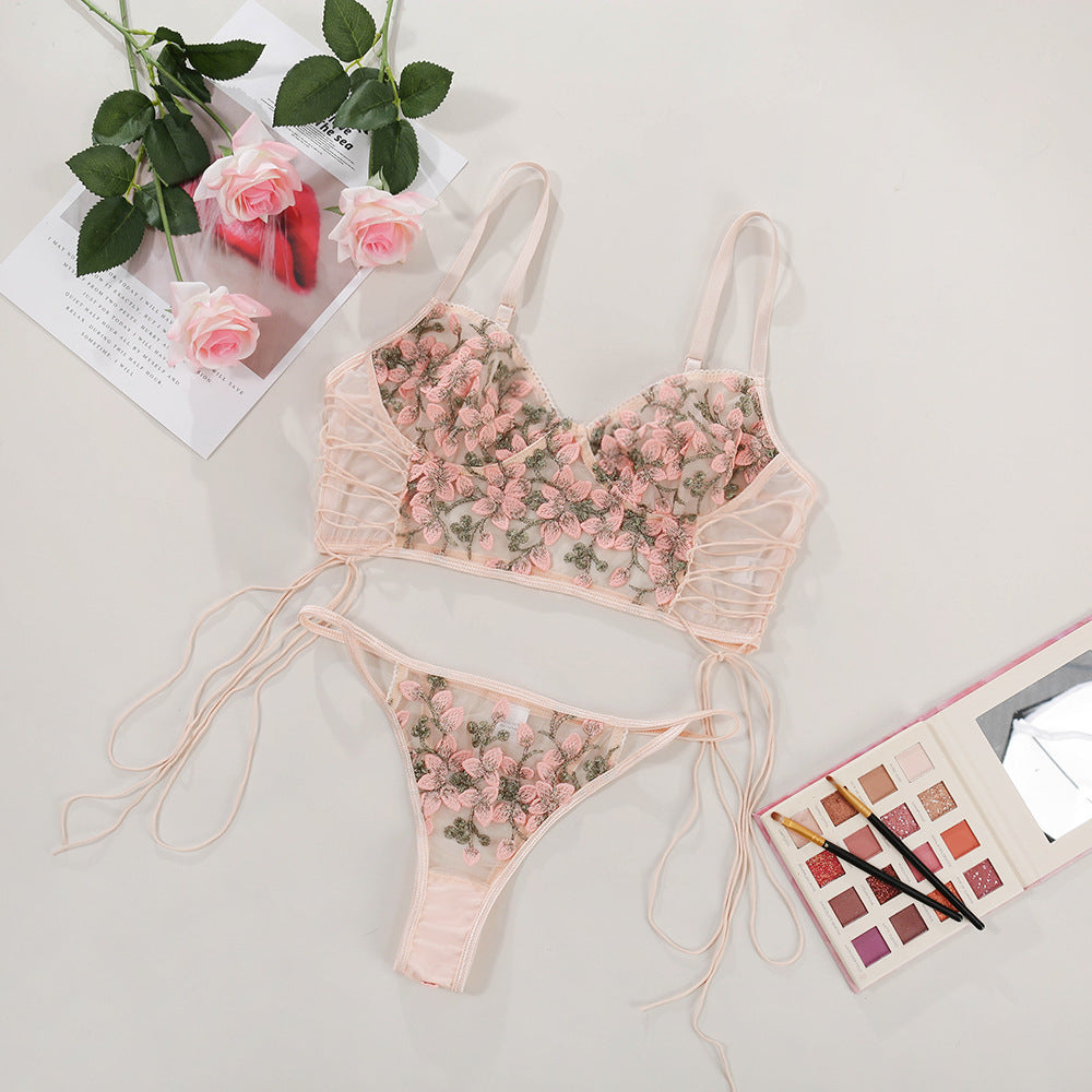 Fleur Rosé Enchantée Lingerie Set