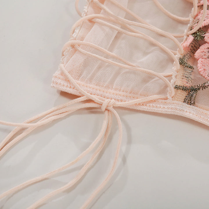 Fleur Rosé Enchantée Lingerie Set